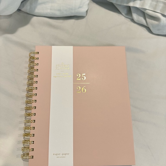 Sugar Paper Pink student academic Planner - Picture 1 of 5